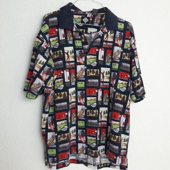 Tabasco Other - Tabasco L Polo Shirt Golf Graphic 100% cotton
